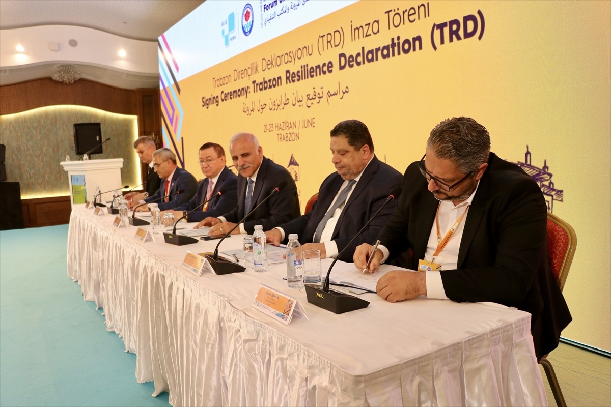 Trabzon\'da "Afetlere Karşı Dirençlilik Zirvesi" düzenlendi