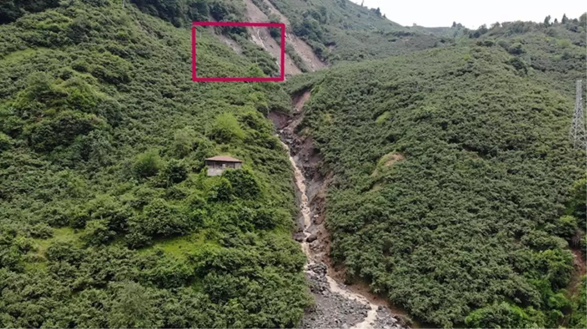 Giresun'da heyelan! Toprağın altında kalan ahşap evde 1 kişi kayboldu
