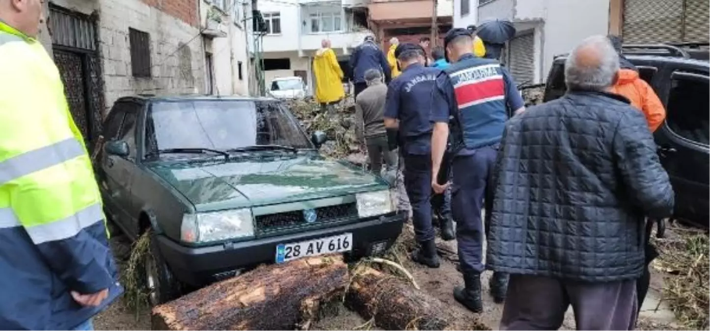 Giresun\'da Sağanak Yağış Sel ve Taşkınlara Neden Oldu