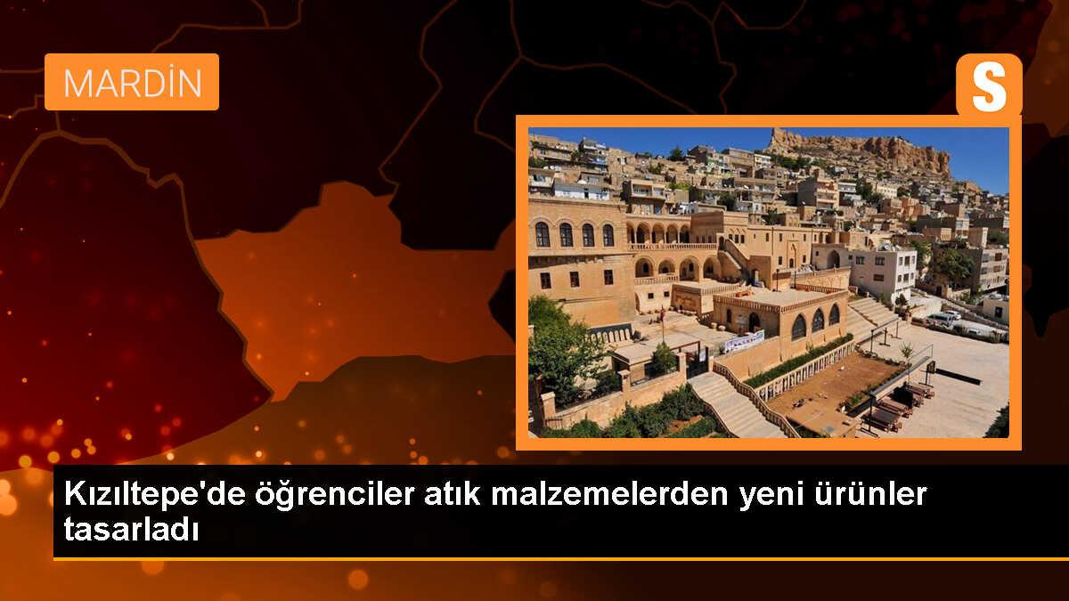 Mardin\'de öğrenciler atık malzemelerle sanat eserleri oluşturdu
