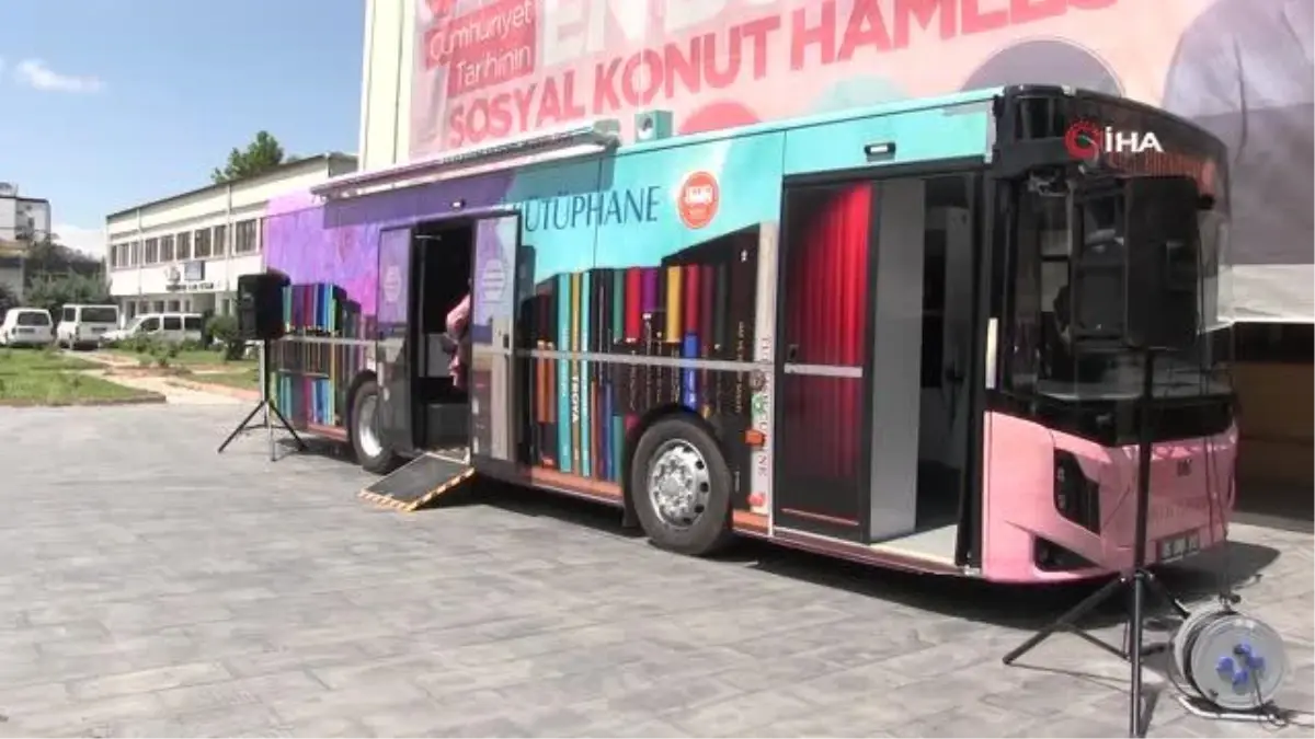 Niğde\'de Gezici Kütüphane Aracı Hizmete Başladı