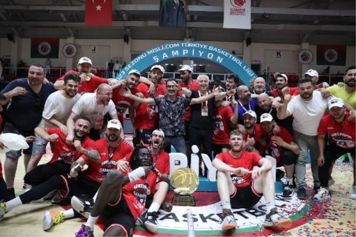 Samsunspor, Türkiye Basketbol Ligi\'nde şampiyon oldu