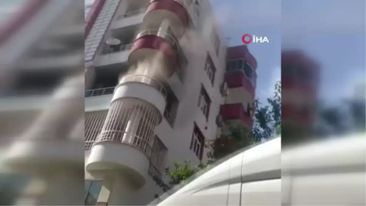 Şanlıurfa\'da bina yangını: Mahalle duman altında kaldı