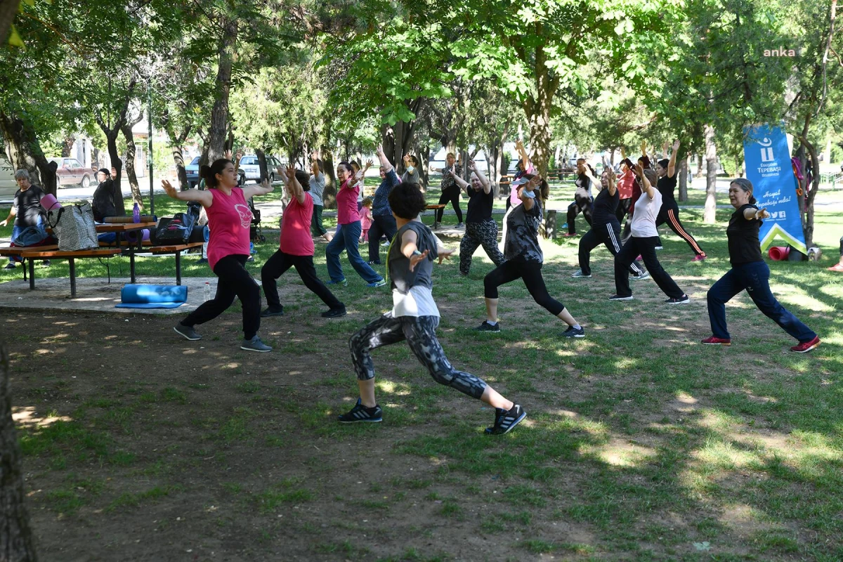 Tepebaşı Belediyesi, Açık Hava Egzersizleriyle Eskişehirlileri Sporla Buluşturuyor