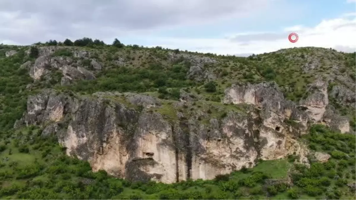 2 bin 700 yıllık kaya mezarı, bakımsızlıktan yok oluyor