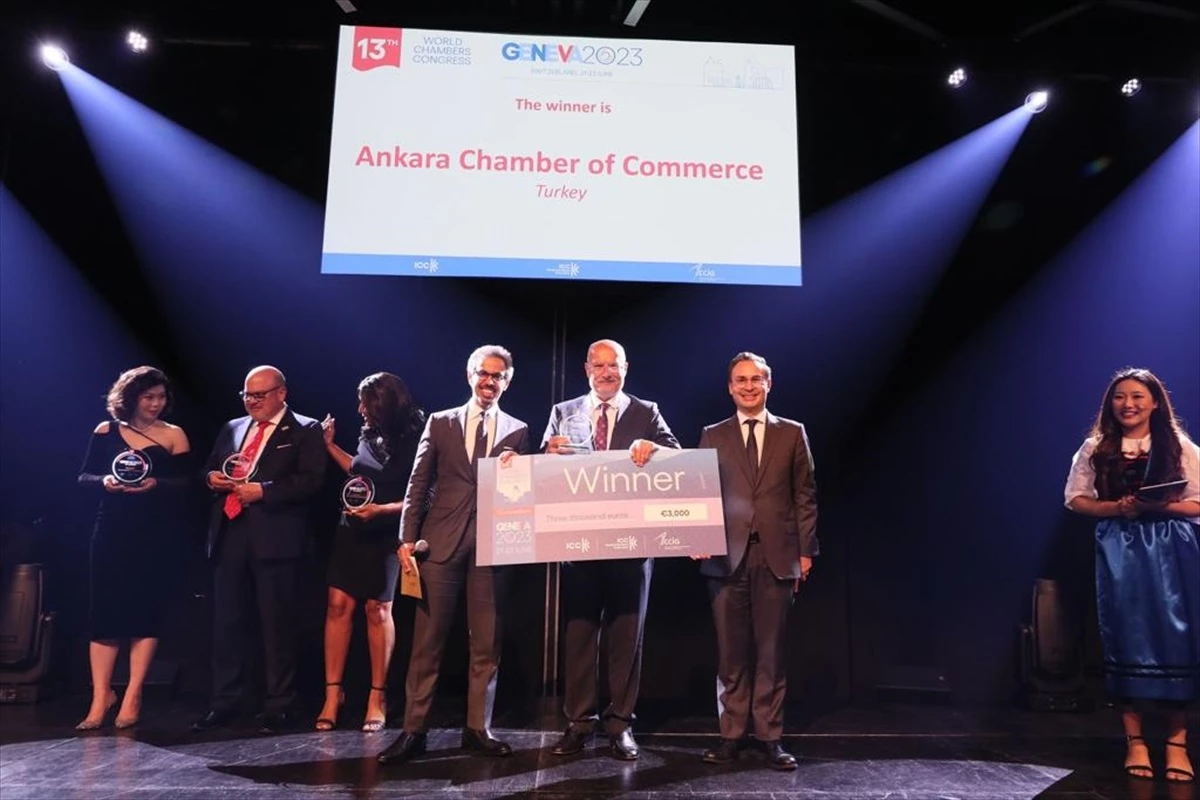 Gaziantep ve Ankara Ticaret Odaları Dünya Odalar Kongresi\'nde birincilik ödülü kazandı