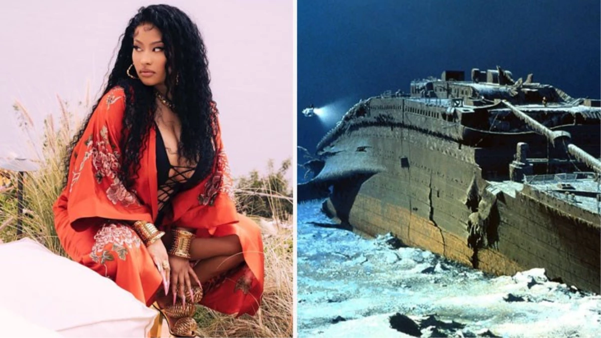 Dünyanın konuştuğu Titanik faciasına ünlü rapçi Nicki Minaj\'dan ortalığı karıştıran eleştiri! İki ayrı görüş var