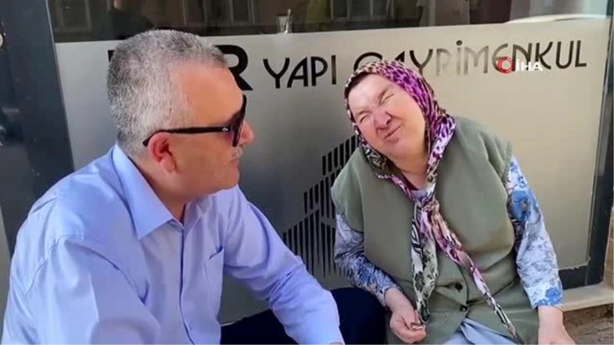 Görme engelli Zeynep Teyze, Cumhurbaşkanı Erdoğan\'la tanışmak istiyor