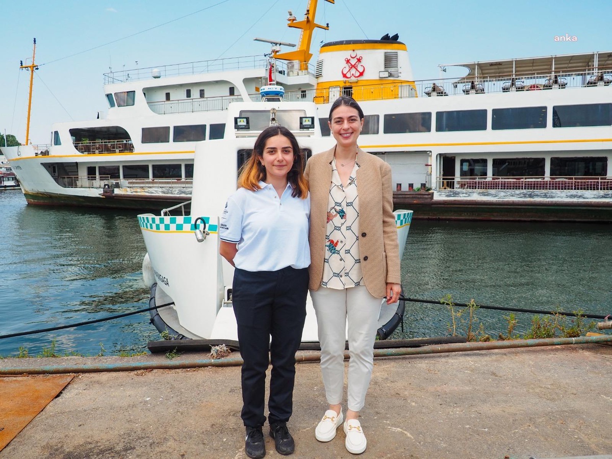 Şehir Hatları tarihinde ilk kadın kaptan göreve başladı