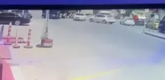 Kamyon sürücüsü el frenini çekmeyi unutunca kaza meydana geldi