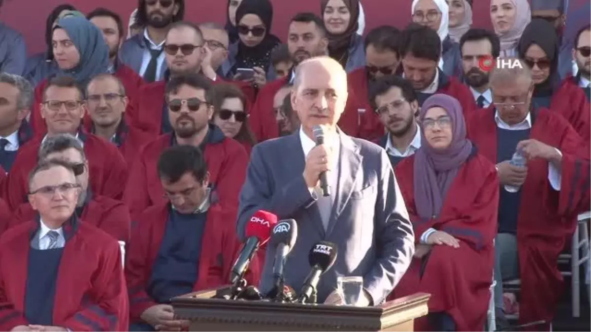 TBMM Başkanı Numan Kurtulmuş: "Dünyanın ihtiyacı olan hikmet ve irfanla donanmış olan bir bilgiye sahip olmak"