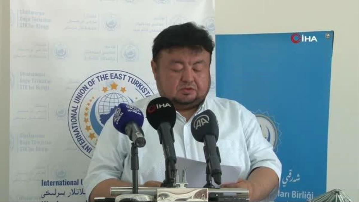 Uluslararası Doğu Türkistan STK\'lar Birliği, Mahmud Abbas\'ın Çin ziyaretindeki sözlerine tepki gösterdi