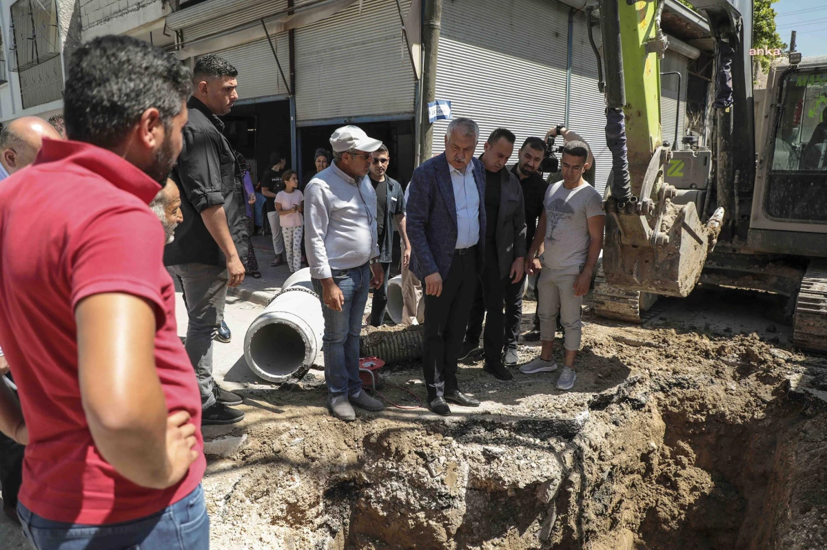 Adana\'da altyapı çalışmaları devam ediyor