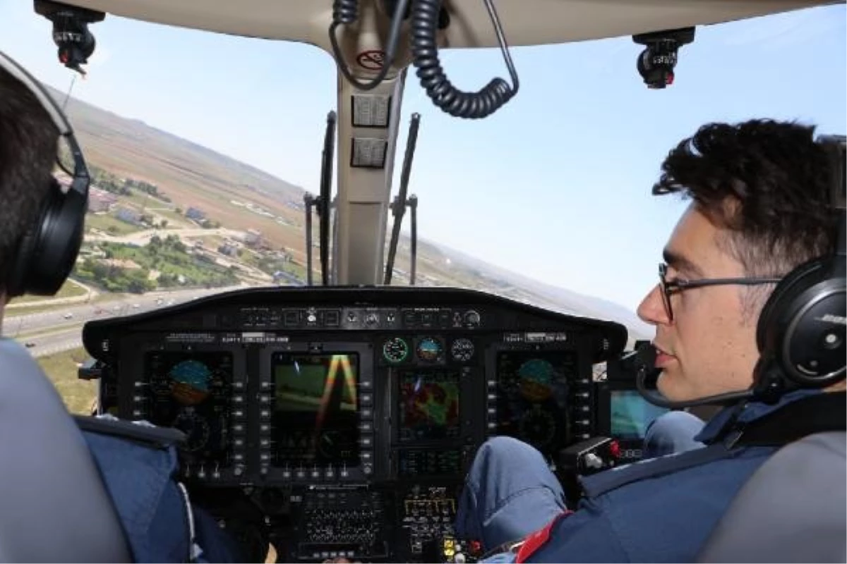 Ankara\'da Helikopter Destekli Trafik Denetimi Yapıldı