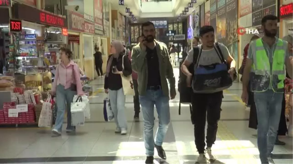 Eskişehir Şehirlerarası Otobüs Terminali\'nde bayram yoğunluğu başladı