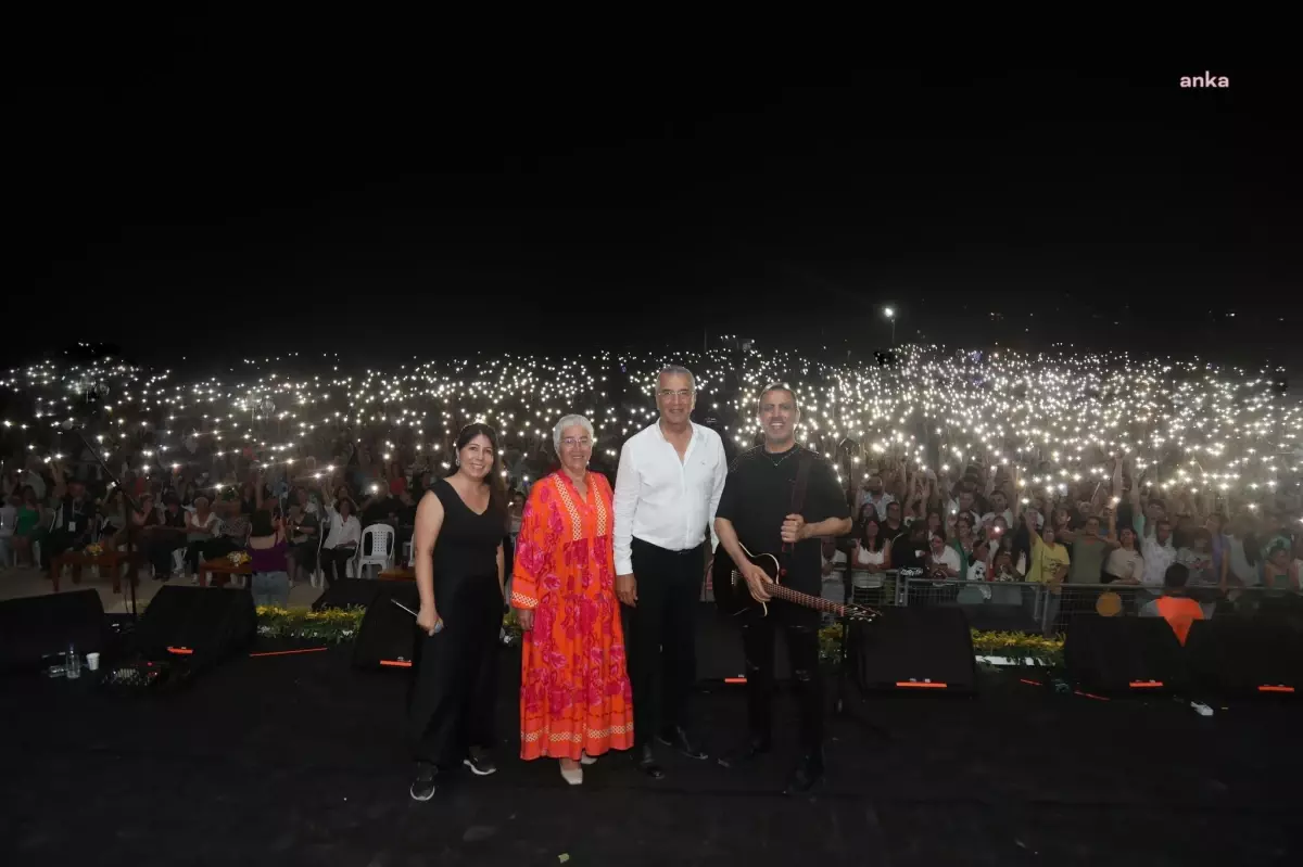 Haluk Levent, 11. Uluslararası Soli Güneş Festivali\'nde sahne aldı