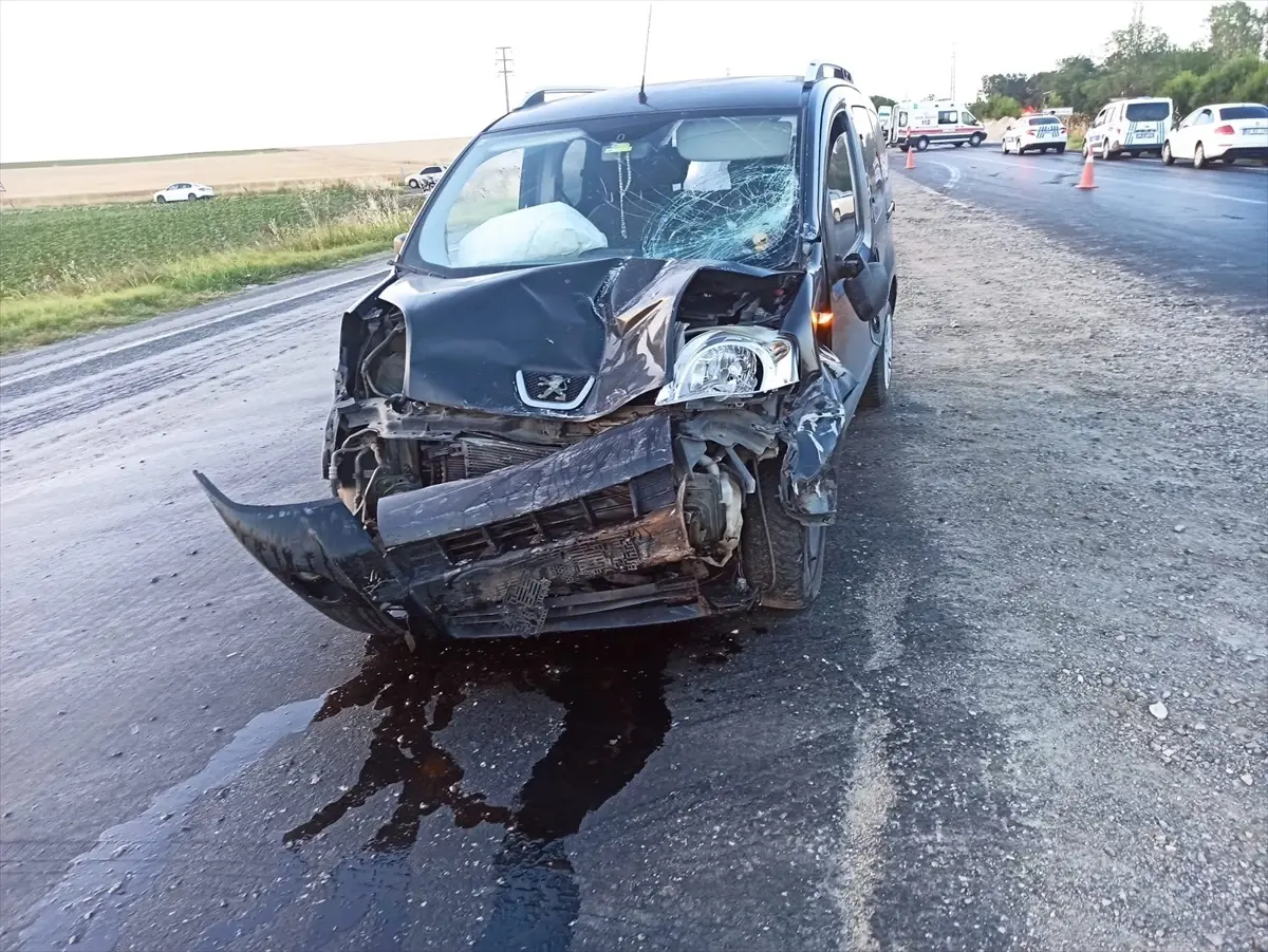 Tekirdağ\'da trafik kazası: 1 ölü