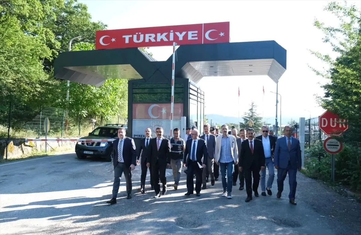 Dereköy Sınır Kapısı modernizasyon çalışmaları için incelendi