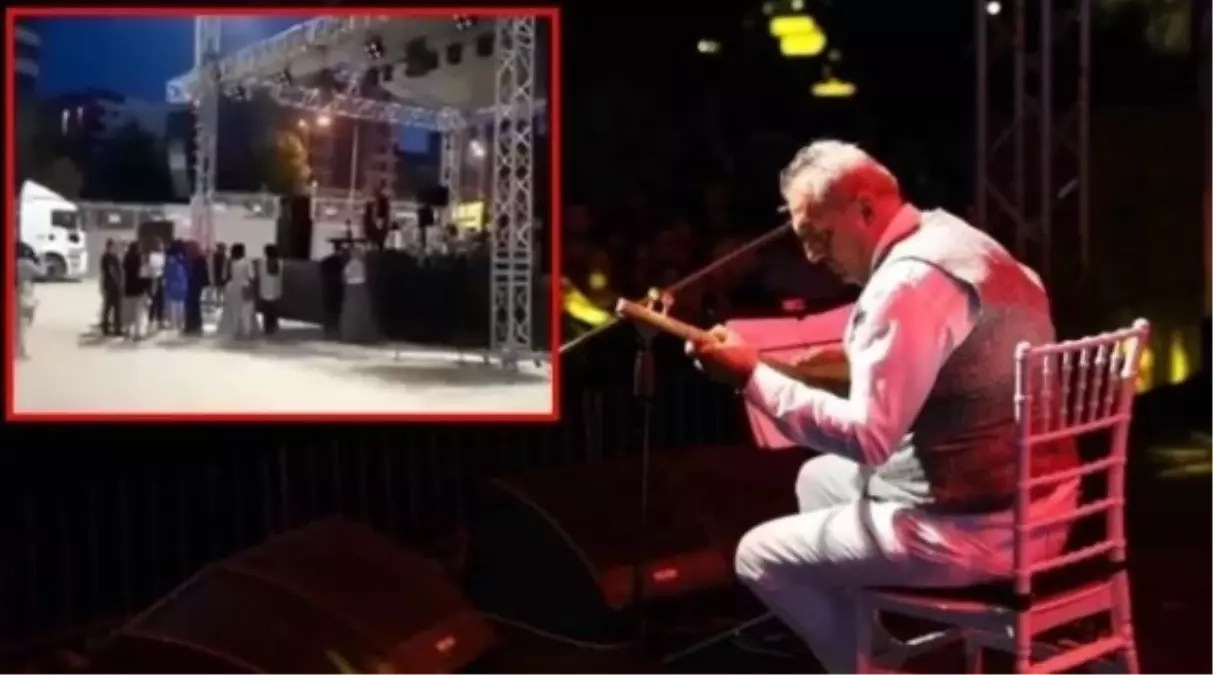 Yavuz Bingöl\'ün Şanlıurfa konserine sadece 8 kişi katıldı