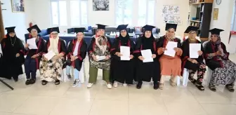 65 yaş üstü öğrenciler okuma yazma öğrendi, ilk kez kep atma heyecanı yaşadı