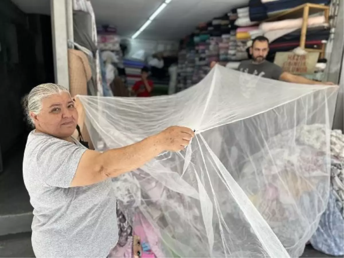 Adana'da Sineklerin Çoğalmasıyla Cibinlik Satışları Arttı