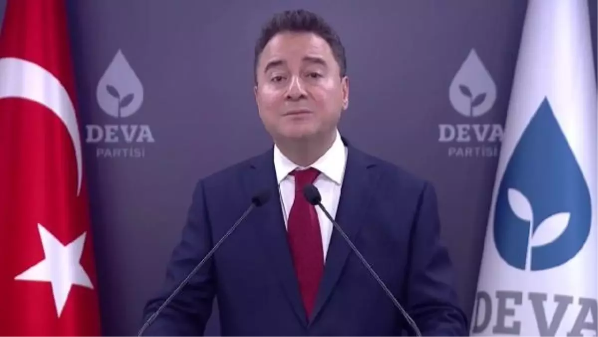 DEVA Partisi Genel Başkanı Ali Babacan: \'Diğer siyasi partilerle olan diyalog ve iş birliği zeminini her zaman sıcak ve güçlü tutacağız\'