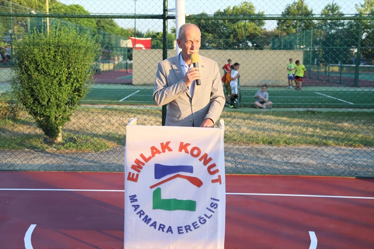 Nilay Aydoğan\'ın adı Tekirdağ\'da açılan basketbol sahasına verildi