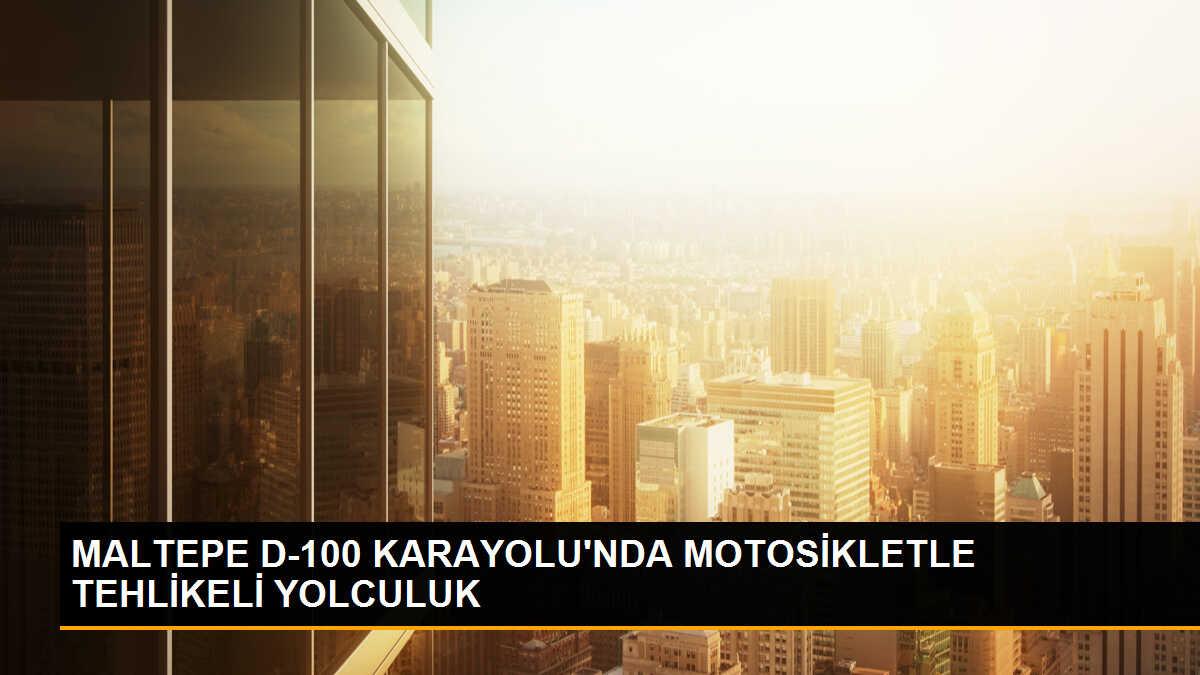 Kasksız 3 kişinin tehlikeli motosiklet yolculuğu