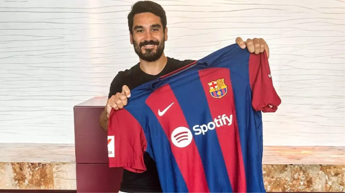 Barcelona, İlkay Gündoğan\'ı renklerine bağladı