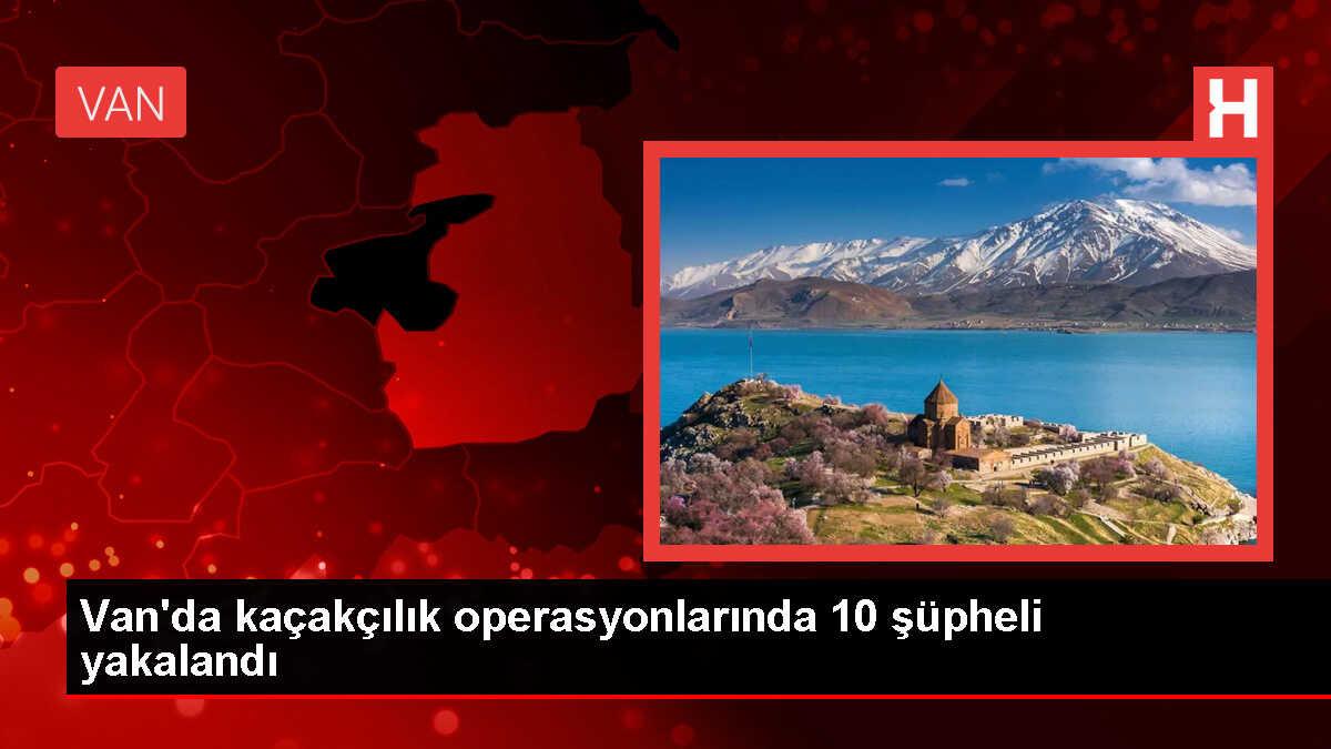 Van'da Operasyon: Gümrük Kaçağı Sigara, Telefon ve Saat Ele Geçirildi