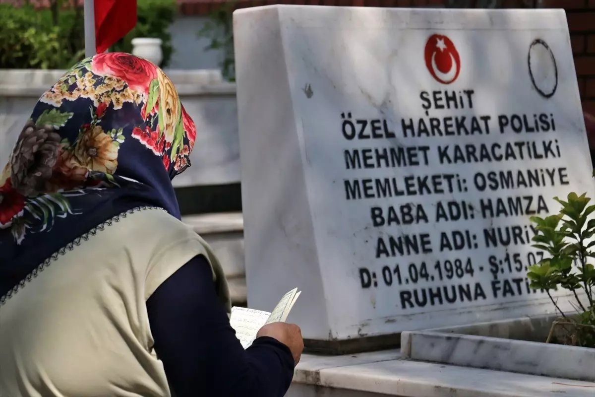 Deprem ve şehitlik ziyaretleri