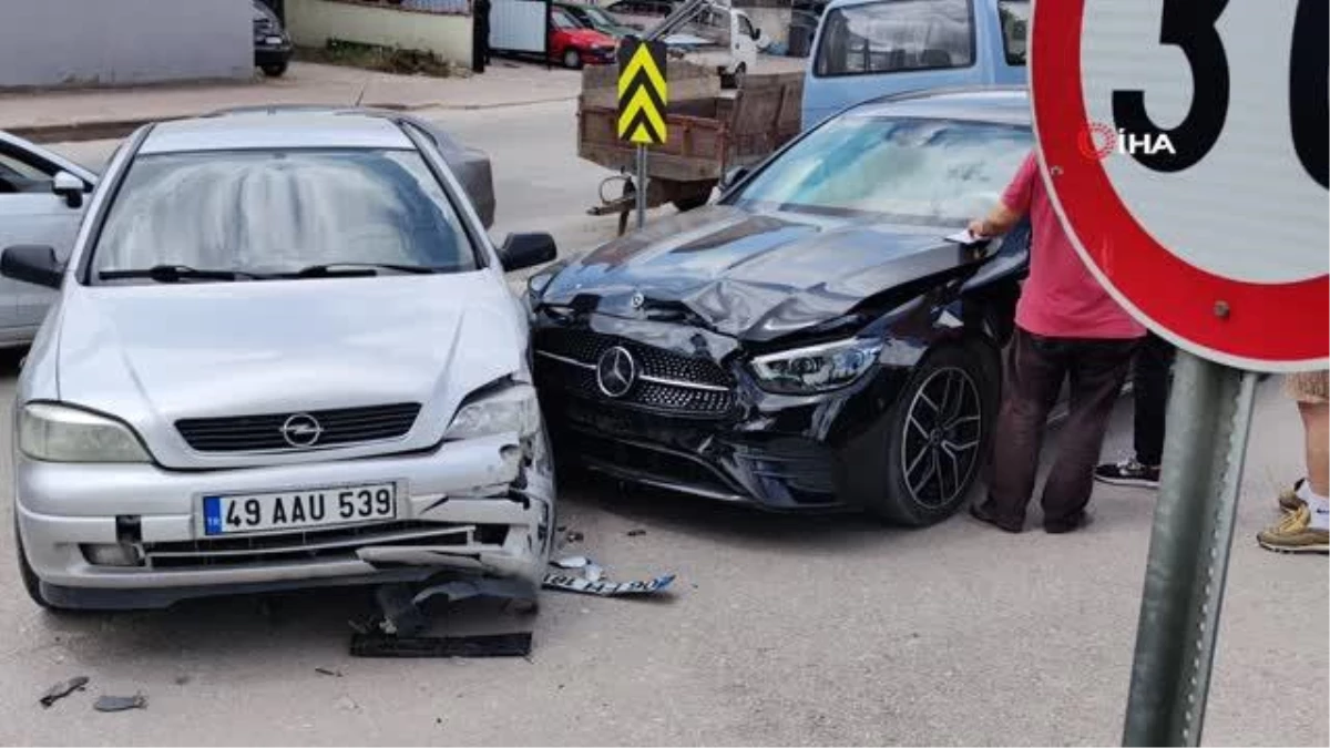 İnegölspor Başkanı Osman Sevim kaza yaptı