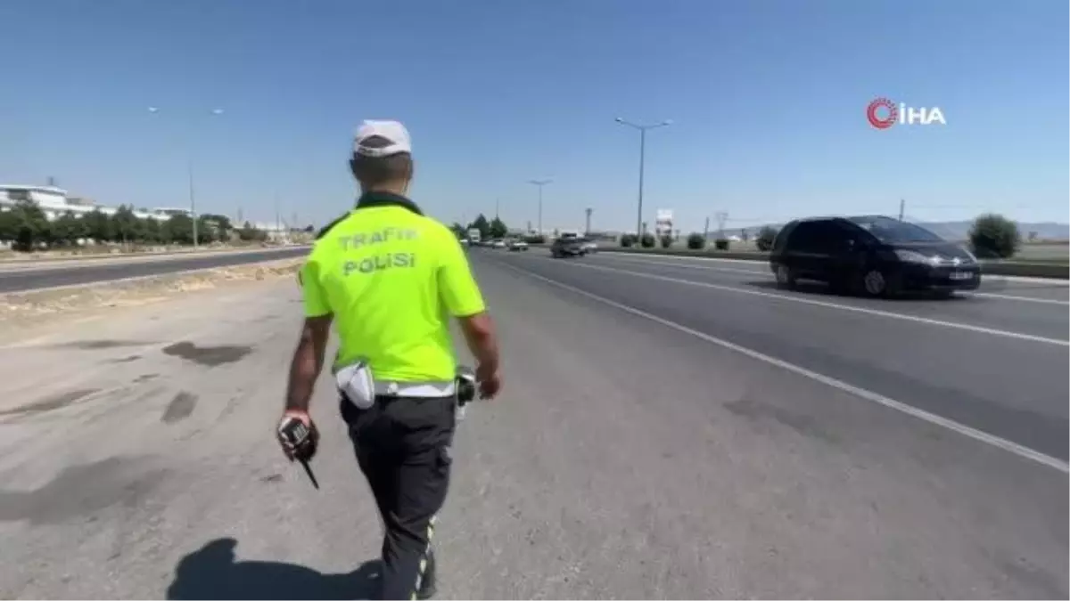 Kahramanmaraş\'ta Dron Destekli Kırmızı Işık Denetimi