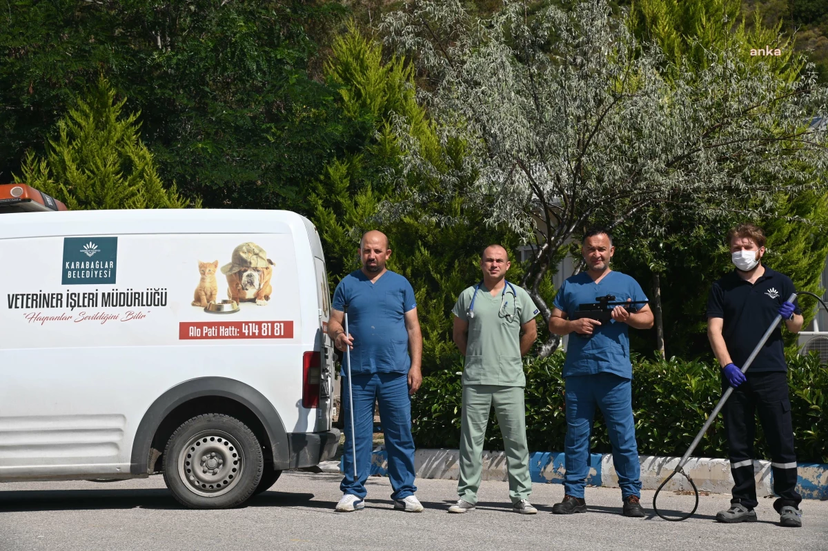 Karabağlar Belediyesi Kurban Yakalama Timi Hazır