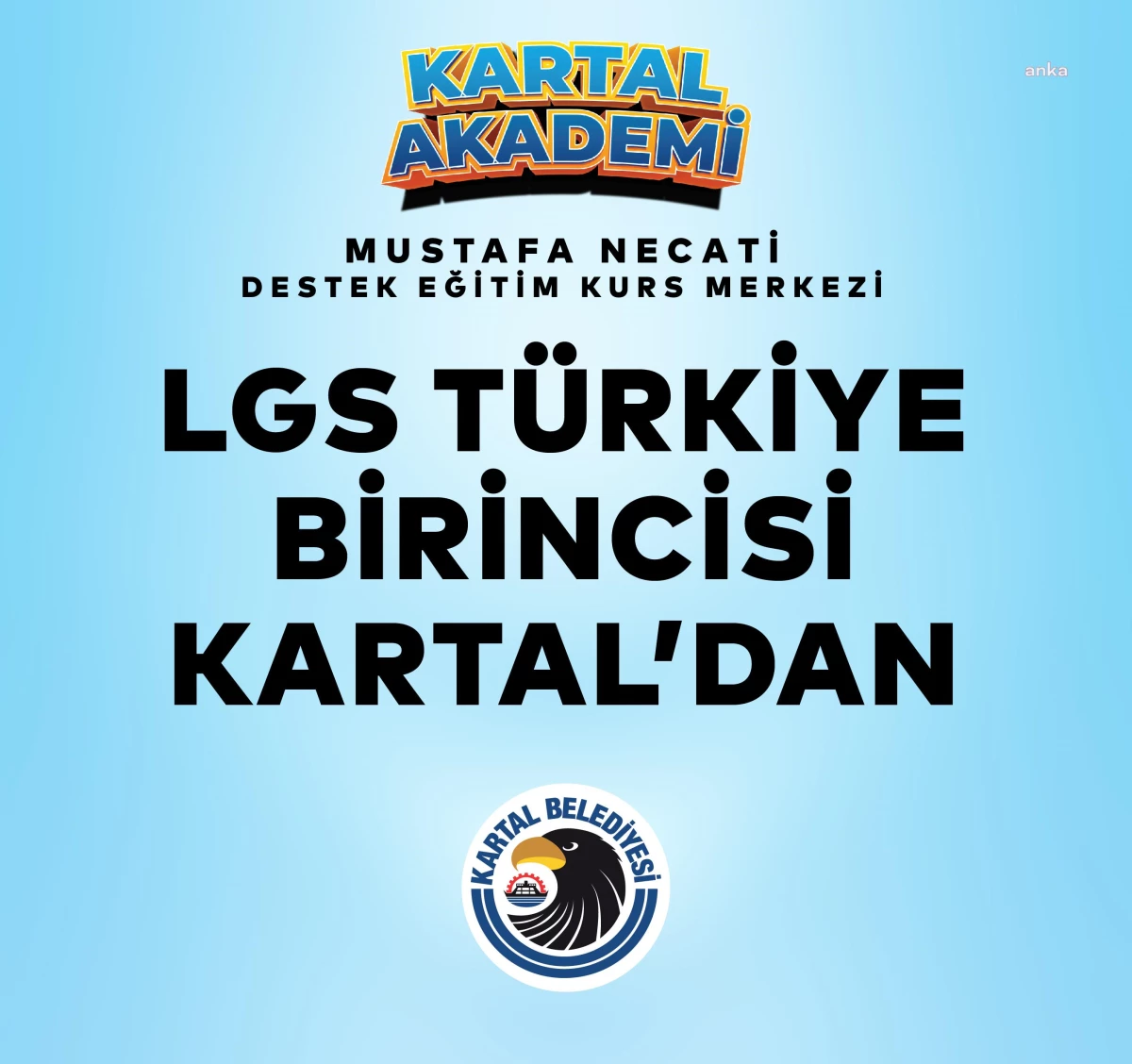 Kartal Belediyesi öğrencisi Mert Bilal Özmek LGS\'de Türkiye birincisi oldu