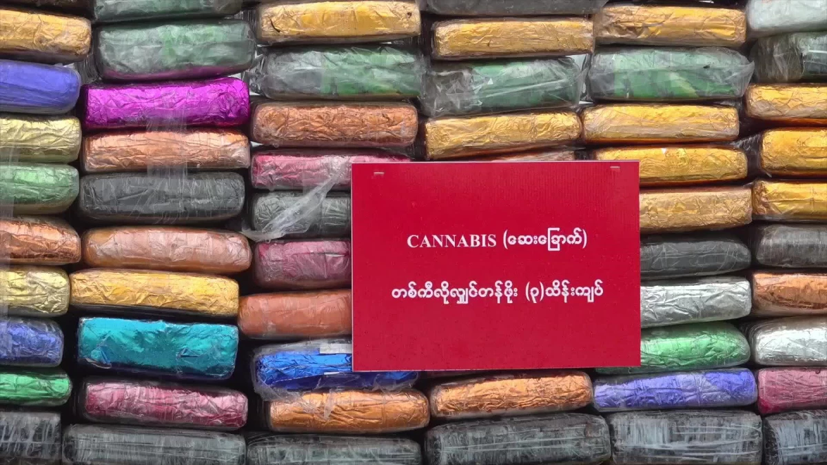 Myanmar\'da 446 milyon dolar değerinde uyuşturucu imha edildi