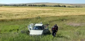 Sivas'ta Otomobil Devrildi: 5 Yaralı