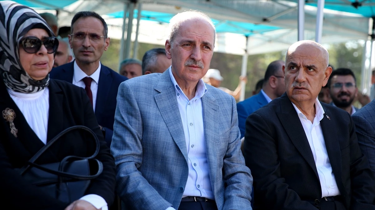 TBMM Başkanı Numan Kurtulmuş Kahramanmaraş\'ta deprem bölgesini ziyaret etti