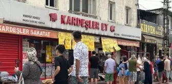 Adana'da Kaldırımda Kurban Kesimi Kötü Görüntüler Oluşturdu