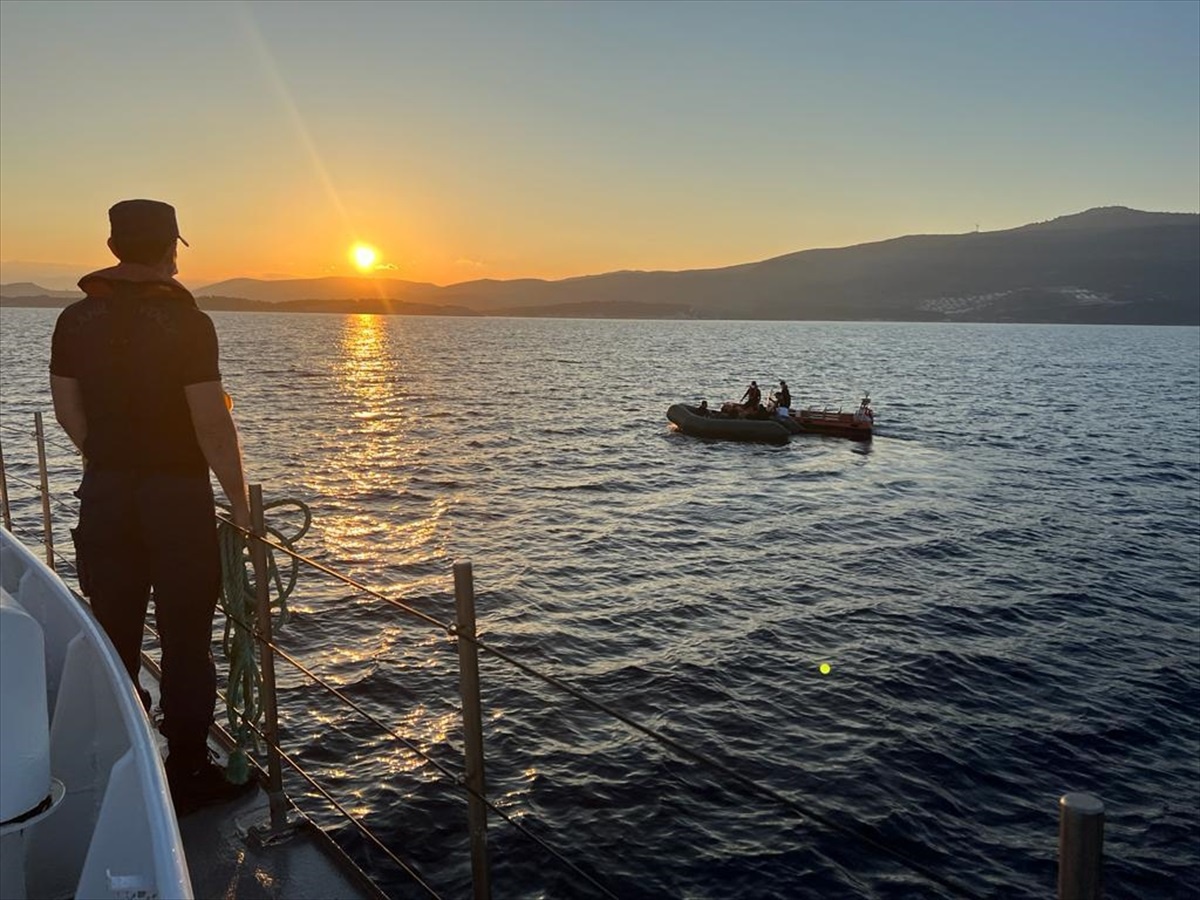 İzmir Dikili\'de 10 düzensiz göçmen yakalandı