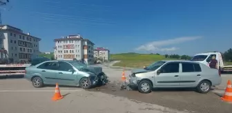 Çorum'un Boğazkale ilçesinde otomobil çarpışması: 8 yaralı