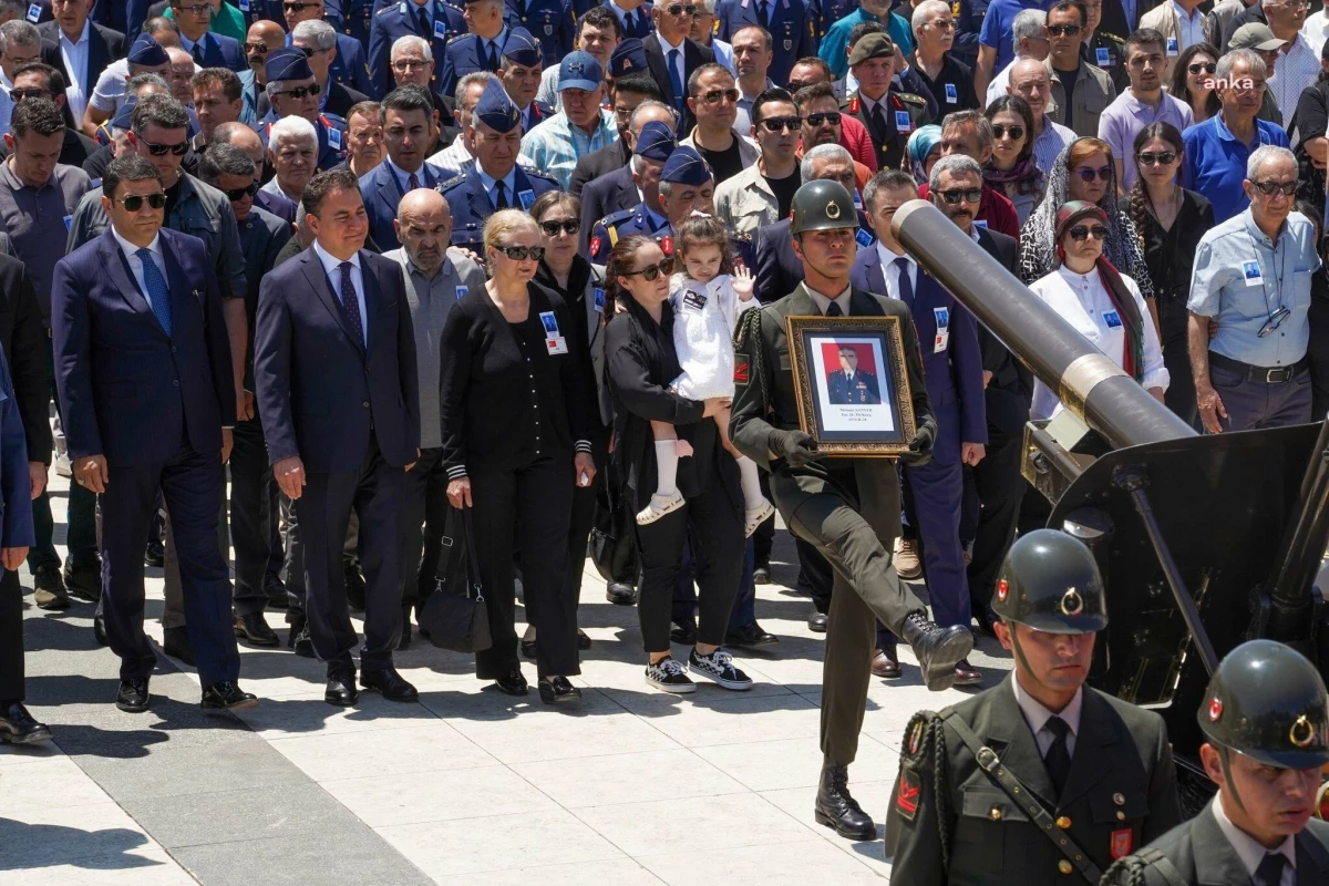 Emekli Korgeneral Mehmet Şanver Ankara\'da Son Yolculuğuna Uğurlandı