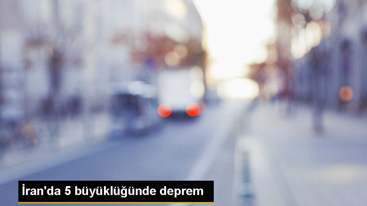 İran\'ın Dehloran kentinde 5 büyüklüğünde deprem meydana geldi