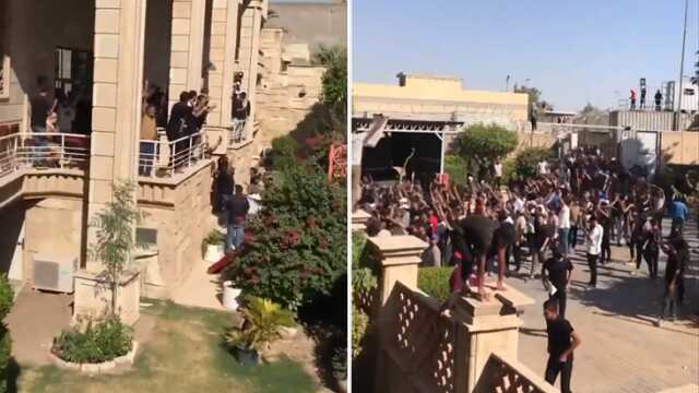 İsveç'te Kur'an-ı Kerim'e yönelik saldırı Bağdat'ta protesto edildi İsveç'te Kur'an-ı Kerim'e yönelik saldırı Bağdat'ta protesto edildi
