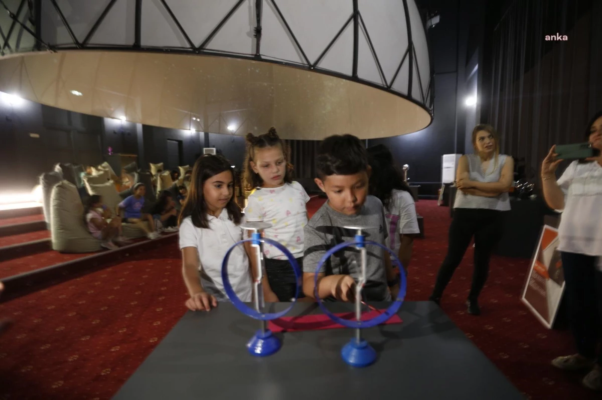Konak Belediyesi Sancar Maruflu Bilim Merkezi Yaz Tatilinde de Çocuklar İçin Açık