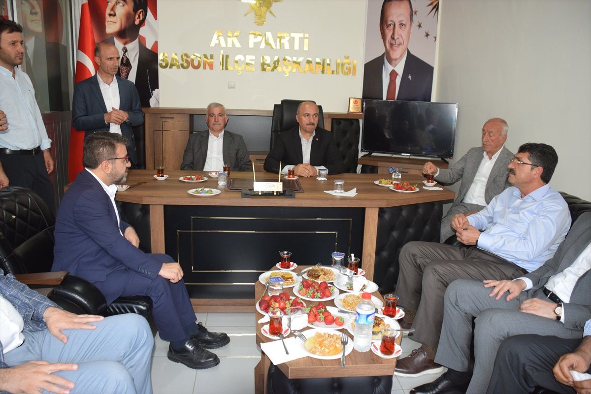 Sason\'da bayramlaşma programı düzenlendi