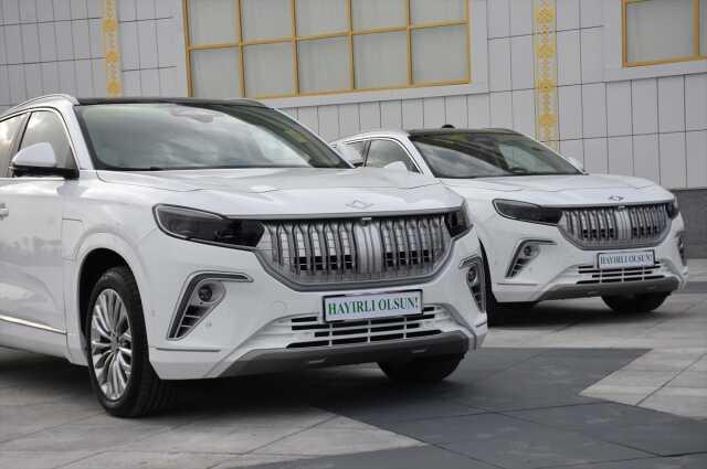 Türkmenistan'a Togg Otomobilleri Teslim Edildi
