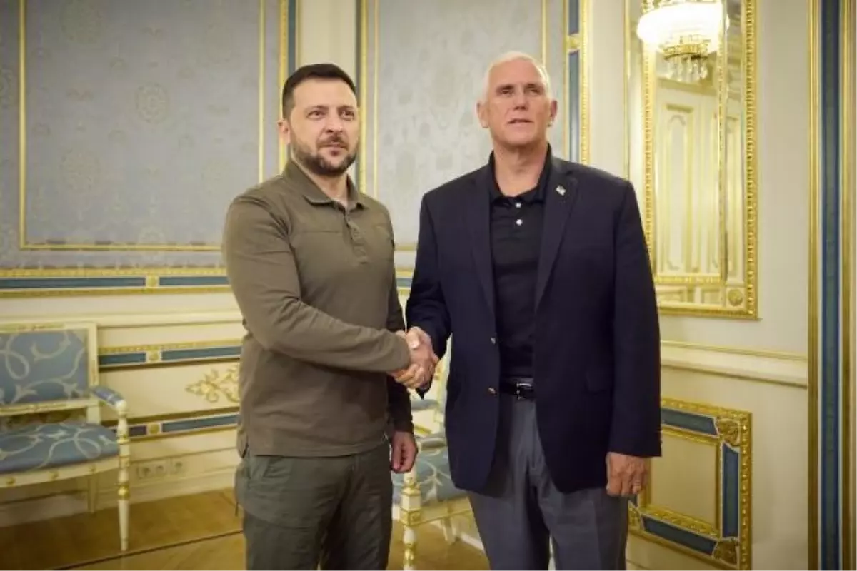 Mike Pence, Ukrayna Devlet Başkanı ile görüştü