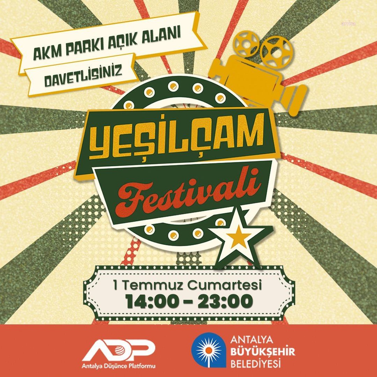 Antalya\'da Yeşilçam Festivali düzenlenecek