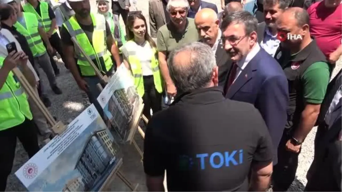 Cumhurbaşkanı Yardımcısı Yılmaz: \'Afetlerin yaralarını hep birlikte sardık\'